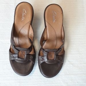 Clark's Leather Sandles